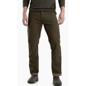 Kuhl Revolvr Vintage Patina Dye Men’s 34x32 Brown Hiking Outdoor Pants Mountains